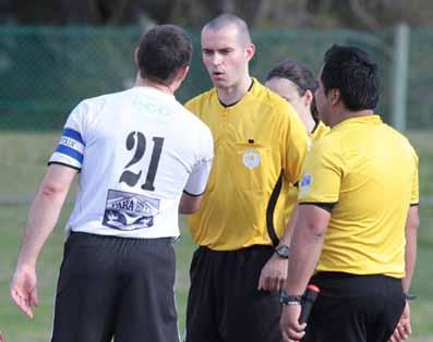 STEP FOUR - THE REFEREE MANAGES THE GAME We know that it is the role of the referee to manage and control the game. Respect reinforces the role of the referee and influences game management.