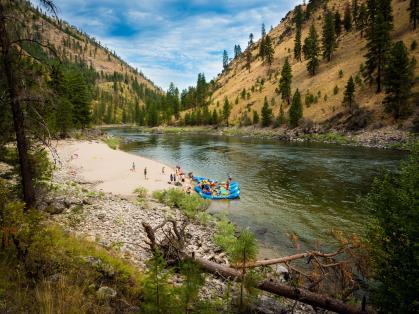 Action Whitewater Adventures 5 Day, 4 Night Whitewater Rafting for 2 People This adventure takes place on Idaho s famous Main Salmon River.