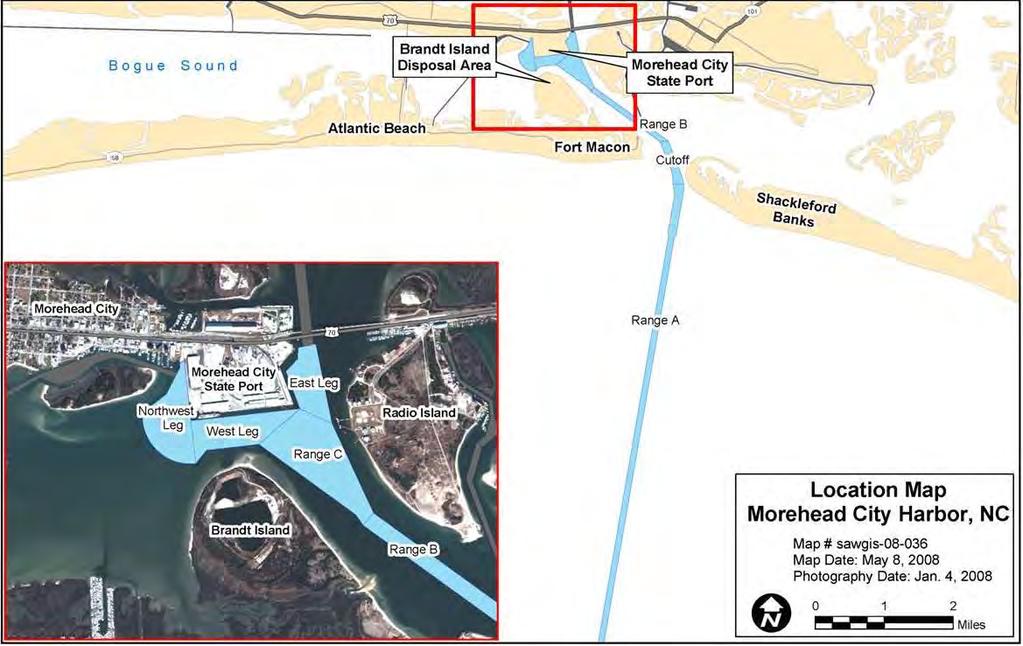 Morehead City Harbor, NC O&M for Dredging Contracts & associated costs FY 2015 BUDGET