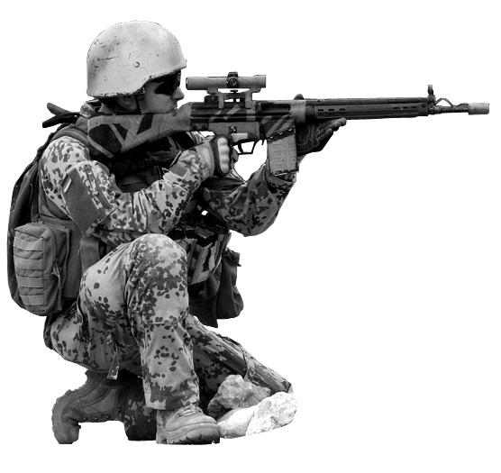 A cross over rifle platform developed from the CETME (C) model taking some inspiration from the FNC design which competed for Nato trials around the same time.