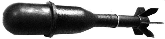 ANGOLAN WAR FIREFLY RIFLE GRENADE (INERT) Necessity of getting arms to UNITA / FNLA during the 1970-80s to stop the progressive MPLA & Cuban movement was important.