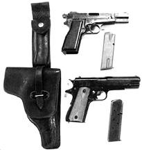 00 HOL062 WHITE PPK POLICE Original West German holster made from leather with white corfram covering.