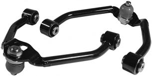 Simply replace the OE front upper control arms and dial in your suspension angles with our patented sliding ball joint