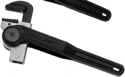 10" POWER GRIP JAWS Power Grip Jaws outperform pliers, channel locks, pipe wrenches and vise-type tools.