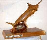 MEMORIAL TROPHY Heaviest Marlin caught by a Junior