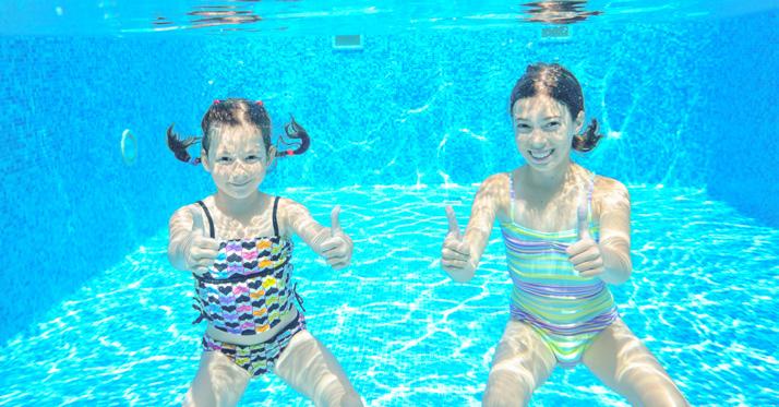 A breif swim assesment is given at the start of your party to assure the safety of the group.