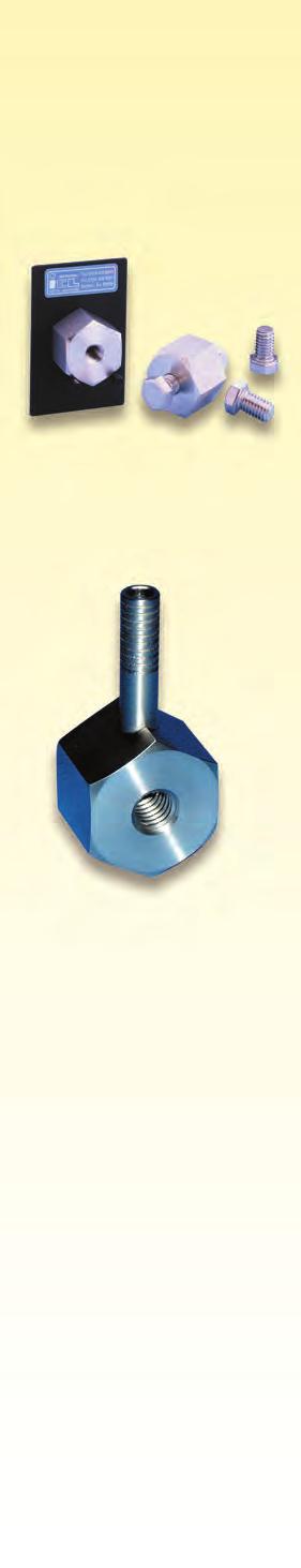 The Quick Press uses the principle of toggle action to apply very high pressure with minimal force. The KBr pellet is formed using only the pressure of a firm handshake applied steadily to the handle.