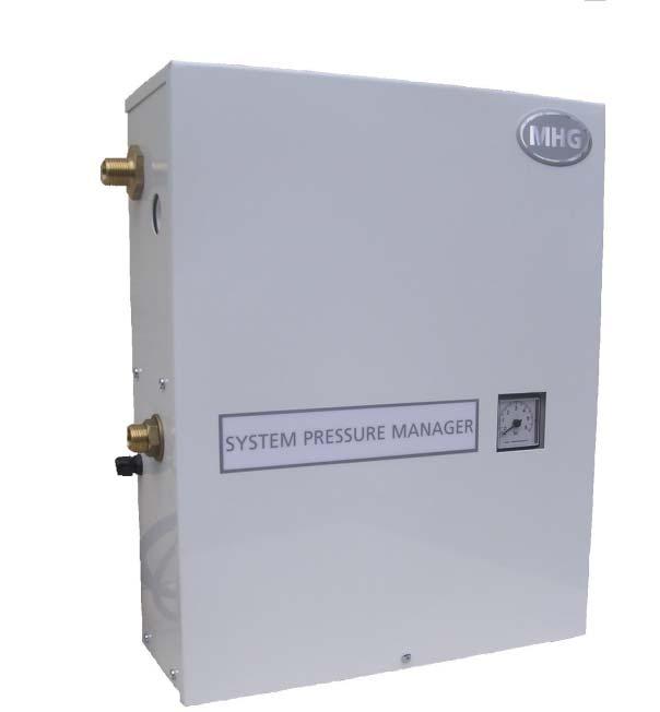 THE SYSTEM PRESSURE MANAGER PRESSURISATION UNITS ARE INTENDED FOR USE ONLY IN COMMERCIAL/LIGHT INDUSTRIAL APPLICATIONS.