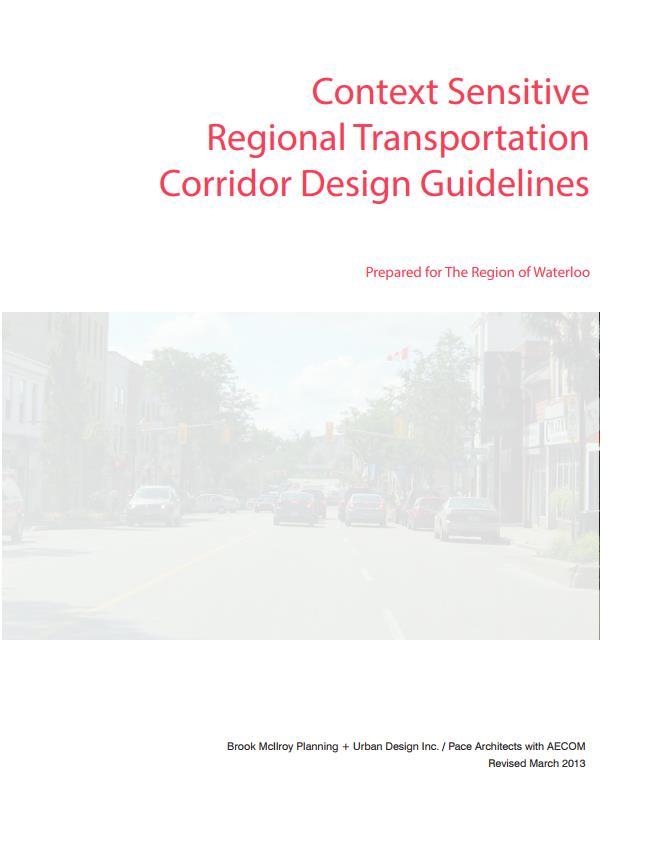 Recommendations - Roads Build a Transportation Network that Supports all Modes of Travel 1.