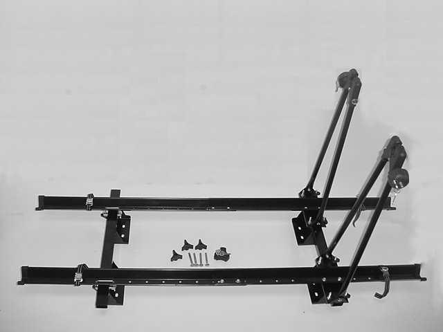 Use for Parts: #59114 Rola -Bike Rack System #59115 Rola 1-Bike Add-On TOOLS REQUIRED 10mm or 13/3 Socket & Wrench #59114 Rola -Bike Rack Carrier (Shown Assembled) Tray