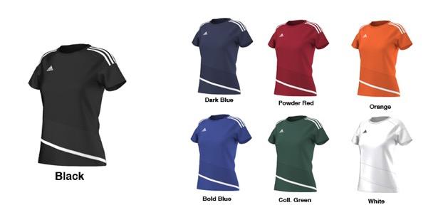 Men's 30.00 21.00 20.25 19.50 Youth 25.00 17.50 16.90 16.25 cooler on the pitch. Women's specific fit.
