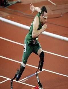 How fast can Paralympic Champion Oscar