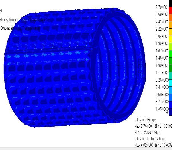 Solution by FEM method: The project work involves the analysis of the splice joint using software s MSC/NASTRAN & MSC/PATRAN.