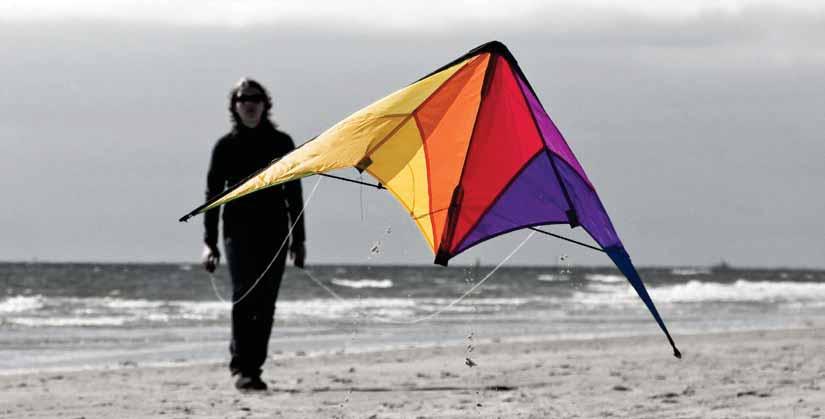 Again and again pilots mention the good-natured and predictable e flying characteristics, which make the Calypso II one of the most popular beginner sport kites in the world.