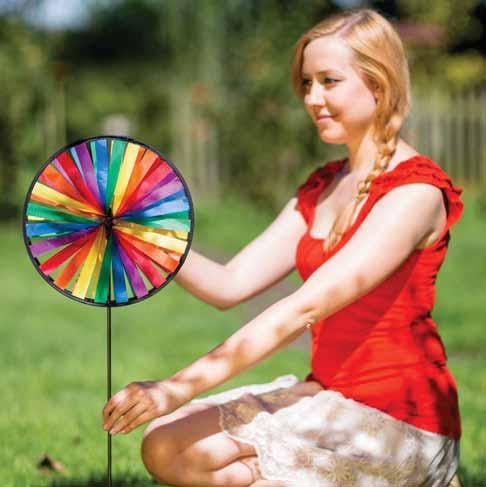 Each is weather proof and crafted with fade-resistant ripstop polyester and fiberglass frames. Magic Wheel Easy Rainbow Art. Nr. 100859 Magic Wheel 20 cm Art. Nr. 100860 Magic Wheel Duett Art.