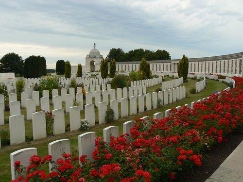 Tyne Cot Cemetery and the Memorial Wall to the Missing The