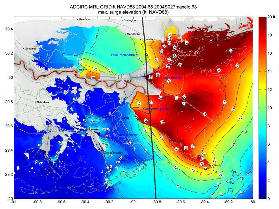 5. Operational and Extreme Wave Conditions Operational storms simulated in-house, based