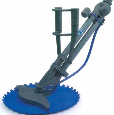 Included Cleans Floor and Walls Ideal for light to medium leaf loads 2 Year System on Flow Valve Made for all pool surfaces Exclusive to Clark Rubber The VTX-7, with Vortex