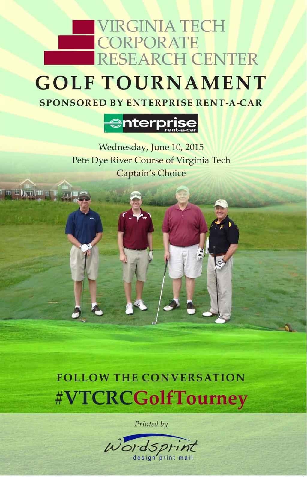 2015 Golf Program Cover June 8, 2016, Pete Dye River Course (Approximately 26-34 teams of four play in morning and afternoon