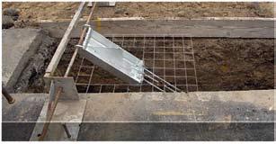 Some sites may require minor grading if installed beyond the edge of the pavement shoulder.
