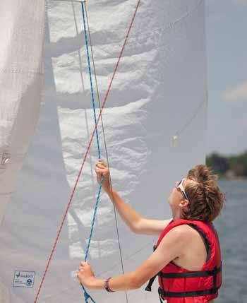 COMMUNITY SAILING PROGRAMS - YOUTH AGES 8-14 Race clinic week (ages 10-14) August 13-17 This race clinic week is for sailors who are ready for the next step in their sailing careers.