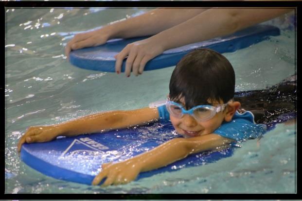 Introduction to Elementary Backstroke: whip kick and zipper arms Safety: Deep water reaching and throwing assists Underwater Exploration: underwater swim for 15 feet Safety: Unassisted rollover and