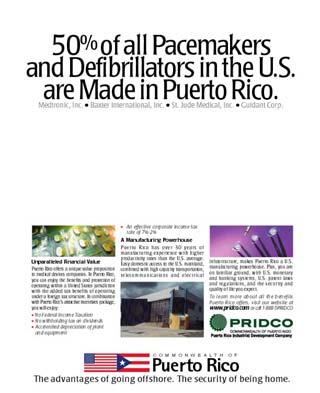 Puerto Rico s Position in the World Economy 1st Global pharmaceutical exporter 8th largest scientific and medical instrument exporter Pharmaceuticals Share of global