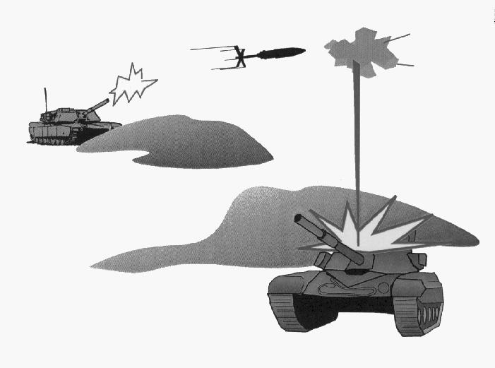 ing Center have proven just how difficult it is to coordinate this kind of defensive battle. Smart tank munitions promise to alter this scenario significantly.