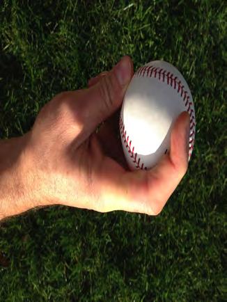 The forkball is often referred to as a splitter (split finger fastball). A forkball comes out of the hand with not much spin, kind of like a knuckle ball.