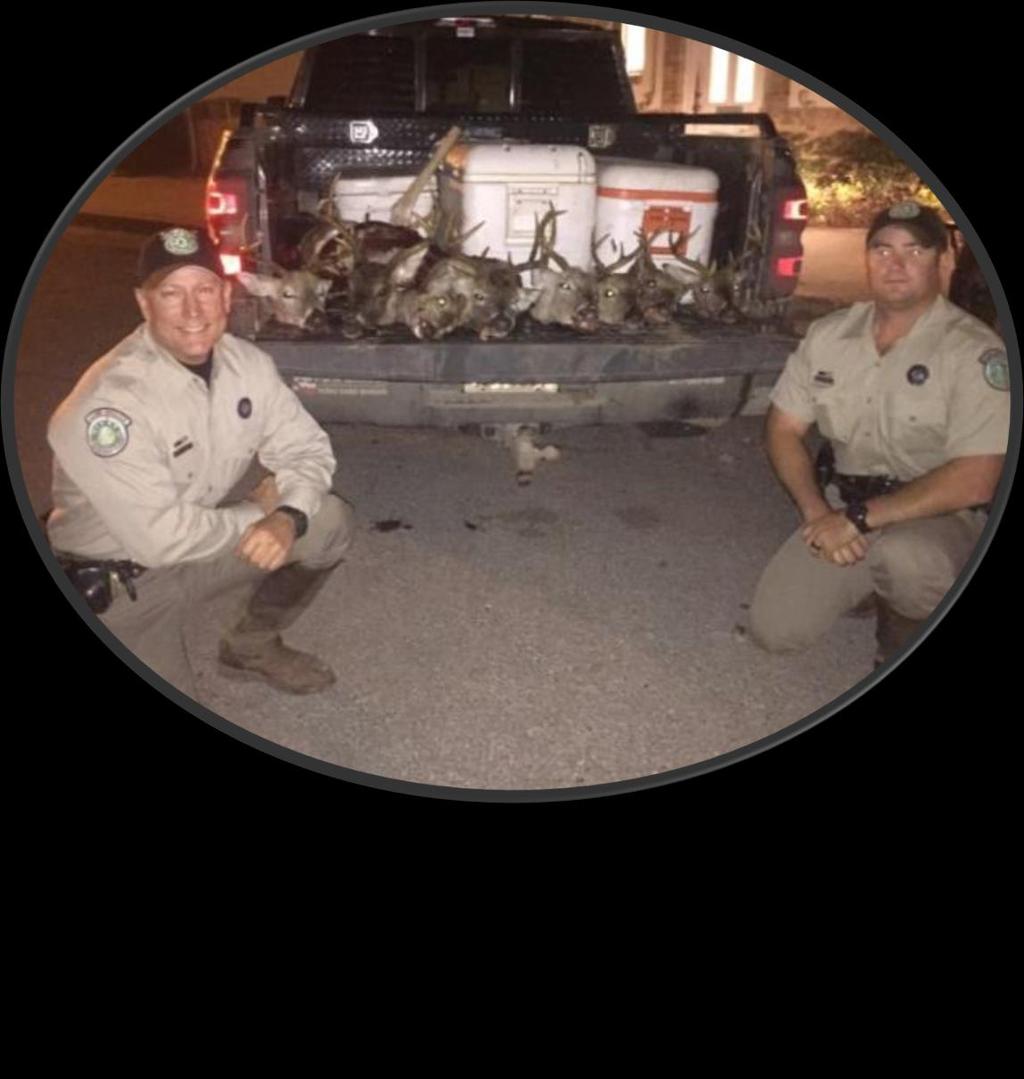 Don t MESS WITH TEXAS November 14th, Matagorda County Game Wardens Clay Shock and Trey Sparkman entered a property to check for deer hunting compliance.