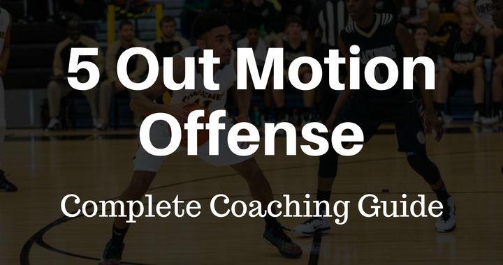 5 Out Motion Offense Complete Coaching Guide The 5 out motion offense is a fantastic primary offense for basketball teams at any level, but especially youth basketball teams.