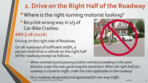 This is important not only for avoiding head-on collisions, but also avoiding intersection
