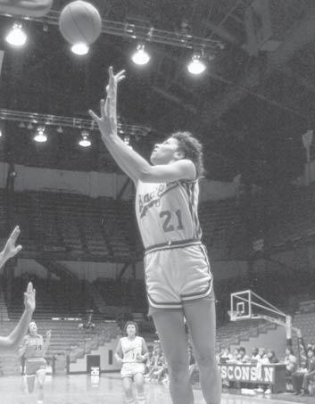 THERESA HUFF 1,879 Points (1979-83) Milwaukee, Wis. Inducted into the Wisconsin Athletic Hall of Fame in 1998.