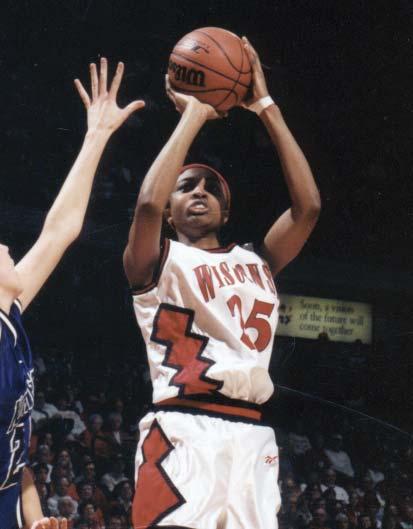 MVP three times named to the 1982 Big Ten All-Tournament team finalist for the 1983 Wade Trophy, which recognizes the top collegiate player in the nation led Wisconsin to its first post-season