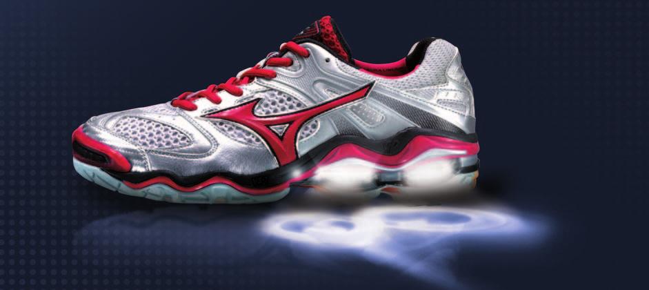 f o o t w e a r t e c h n o l o g y Mizuno court shoes are made for foot types, rather than body types.