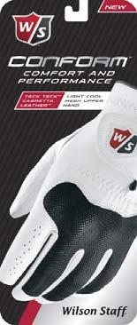 GLOVES CONFORM TRAK TECH TANNING //Process for unsurpassed feel and grip control 3M