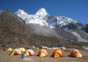 It s just a taster for the spectacular scenery to come! From here, you can explore the villages of Khunde and Khumjung where Sir Edmund Hillary opened a hospital and school, respectively.