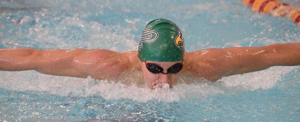 Zachary Wachter swims to a first