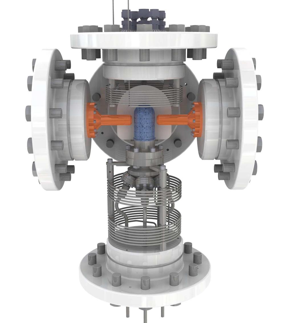 Systems and Components Bubble Chamber Pressure Vessel Viewport, Camera and Lighting