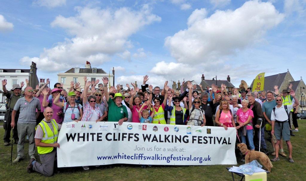 WHITE CLIFFS WALKING FESTIVAL (2017) Purpose of the Festival Not just a walk - an experience Through a varied programme of walks