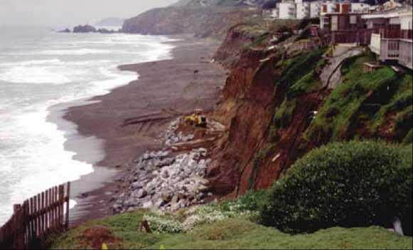 The Dynamic Coast Houses threatened by coastal erosion in California Right Place Resources A presentation about the