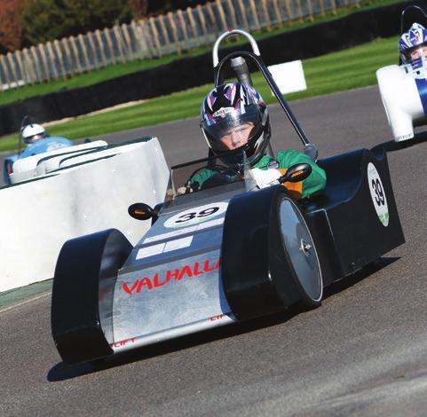 Greenpower also runs an annual competition for schools, colleges and universities, challenging pupils and students guided by their teacher and an industry mentor to design, build and race an electric