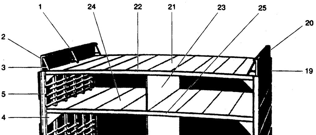 Mid section of a cargo ship The decks are supported by transverse and longitudinal members called beams and girders, used as connections and