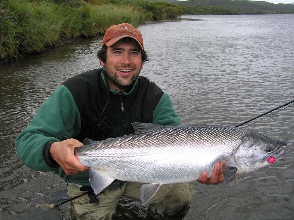 Are all the big salmon are in Alaska? Not necessarily.