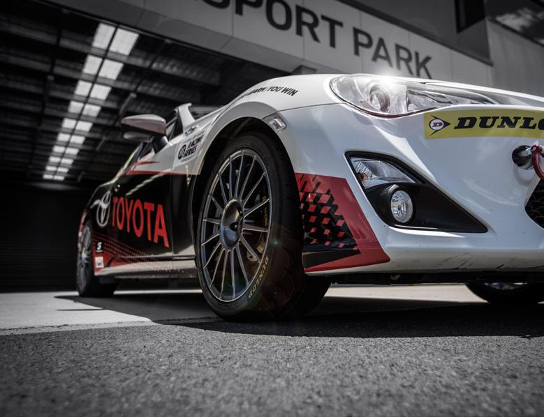 TOYOTA HAS A PROUD HISTORY IN MOTORSPORT, USING ITS PARTICIPATION TO PRODUCE EVER-BETTER CARS AND ENCOURAGE EVEN MORE CAR ENTHUSIASTS; AND NONE HAS DONE THIS MORE SO THAN THE TOYOTA 86.