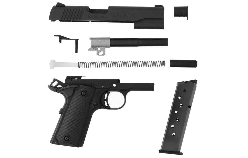INCORRECT REASSEMBLY COULD RENDER THE FIREARM INOPERATIVE OR UNSAFE.