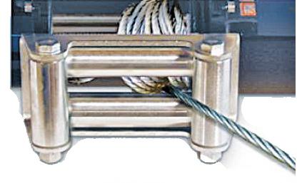 (Never exceed rated winch capacity. Always use a pulley block if PULLEY BLOCK more pulling ability is required.) Figure 8. ANCHOR POINT WINCH WINCH RIGGING Figure 9.