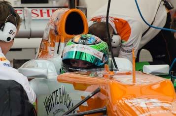 Lights 3rd place finish at Houston Tested Force India Formula