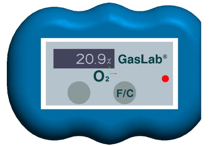 GasLab SAN-102 Micro Oxygen Monitor User Manual The GasLab SAN-102 is a wearable, personal safety meter designed to monitor ambient oxygen levels in real time.