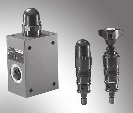 ressure relief valve, direct operated R 25402/05.0 Replaces: 10.